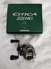 Shimano Citica 201HG, Left Hand Bait casting Reel Used, Great Condition., used for sale  Shipping to South Africa