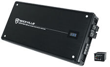 Amplificador amplificador de carro Rockville Krypton M5 8000 Watt pico/2000w RMS mono 1 Ohm comprar usado  Enviando para Brazil