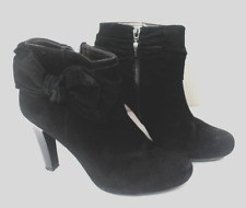 Dkny black suede for sale  WOKING