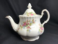 Lovely Royal Albert China Large Teapot In the Moss Rose Design for sale  Shipping to South Africa
