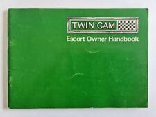 ford escort handbook for sale  RINGWOOD