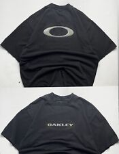Usado, Camiseta masculina OAKLEY 00s grande logotipo oversized vintage preta desbotada GG comprar usado  Enviando para Brazil