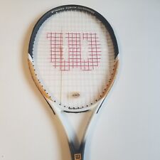 Raqueta de tenis Wilson US Open tecnología híbrida de grafito de 4 1/2" agarre raqueta segunda mano  Embacar hacia Argentina