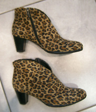 Leopard print ankle for sale  DOWNHAM MARKET