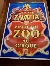 Affiche cirque achille d'occasion  Ciry-le-Noble