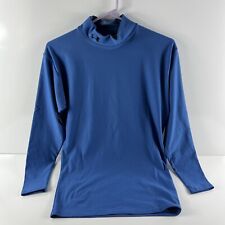 Under Armour Shirt Womens XL Light Blue ColdGear Pullover Turtleneck for sale  Shipping to South Africa
