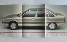 Renault 21 RS TSE TXE GTD 1986 6 páginas folleto de ventas italiano segunda mano  Embacar hacia Argentina