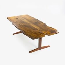 Mira Nakashima 96 x 46 in Trestle Dining Table in Myrtle Burl George Nakashima for sale  Shipping to South Africa