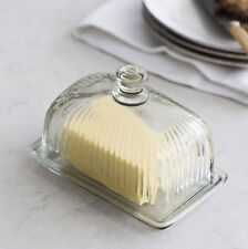 Glass butter dish for sale  Shipping to Ireland
