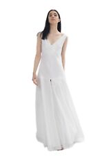 Biała elegancka sukienka z cekinami rozmiar S , używany na sprzedaż  PL