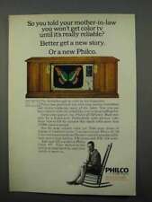 Anuncio de televisión a color de Philco 1966 - Le dijiste a tu suegra segunda mano  Embacar hacia Argentina