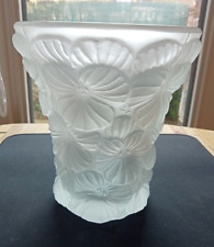 Vase verre moulé d'occasion  Ceton