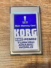 Usado, Tarjeta de memoria Korg RCM-PCM02 mundo árabe turco Rom para Korg PA80 segunda mano  Embacar hacia Argentina
