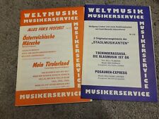 Weltmusik musikerservice noten gebraucht kaufen  Berlin