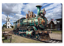 Leinwandbild westernlokomotive gebraucht kaufen  Nastätten