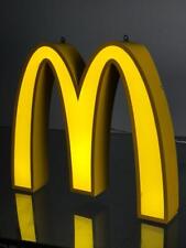 Used, Large McDonald's Lightbox Signage Golden Arch Brightness Adjustable for sale  Shipping to South Africa