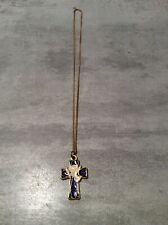 Collier pendentif croix d'occasion  Le Luc