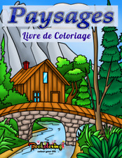 Livre coloriage paysages d'occasion  Thonon-les-Bains