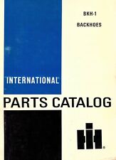 RETROEXCAVADORA MANUAL DE PIEZAS DE SERVICIO SE ADAPTA A IH BKH-1 TODOS LOS MODELOS 803P segunda mano  Embacar hacia Argentina