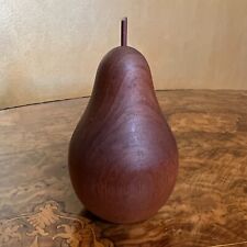 M & M Ferko Tasmanian Blackwood Pear Shape Ornament, used for sale  Shipping to South Africa