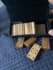Wooden dominoes set for sale  LONDON
