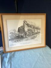 Framed picture steam for sale  CLECKHEATON