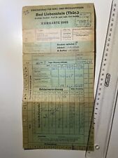 Kurkarte 1965 volksheilbad gebraucht kaufen  Berlin