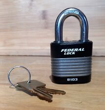 Federal 8103 padlock for sale  HUNTINGDON