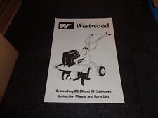 Westwood groundhog manual for sale  CARNFORTH