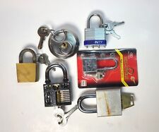 Lot padlocks keys for sale  Shipping to Ireland