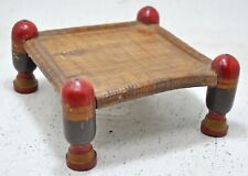 Antique Wooden Small Daybed Shape Stand Original Old Hand Crafted for sale  Shipping to South Africa