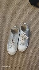 Silver pumps trainers for sale  REDDITCH