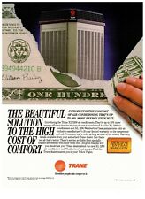 Unidad de aire acondicionado Trane 1986 hermosa solución anuncio impreso vintage segunda mano  Embacar hacia Argentina