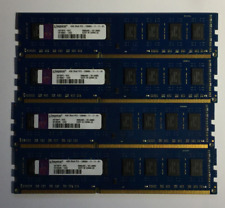 FOUR (4) Kingston 16 GB (4x4GB) PC3-12800U DDR3 Desktop Memory RAM KVT8FP-HYC for sale  Shipping to South Africa