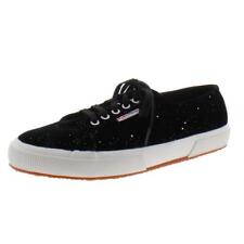 Superga Womens 2750  Black Fashion Sneakers Shoes 7.5 Medium (B,M)  5574, used for sale  Shipping to South Africa
