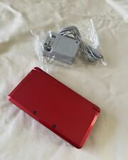 Sistema portátil vintage japonês Nintendo 3DS vermelho chama com carregador comprar usado  Enviando para Brazil