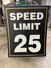 sign 25 limit mph speed for sale  Marshall