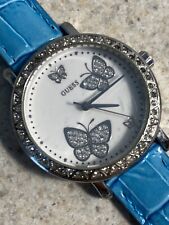 Relógio feminino Guess G86013L quartzo analógico borboleta mostrador redondo nova bateria  comprar usado  Enviando para Brazil