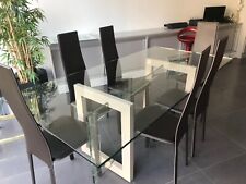 roche et bobois table en verre d'occasion  Dijon