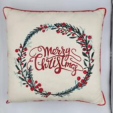 Embroidered merry christmas for sale  Ypsilanti