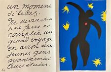 Matisse livre jazz d'occasion  Paris XV
