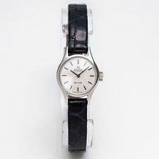 Omega De Ville relógio automático feminino vintage prata mini 18 mm raro comprar usado  Enviando para Brazil