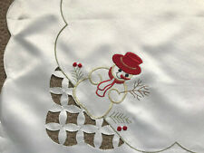 Hand embroidered christmas for sale  Ireland