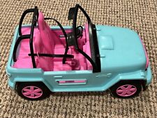 Mattel Barbie Beach Cruiser 2019 vehículo Jeep convertible parte superior coche de juguete SUV segunda mano  Embacar hacia Argentina