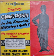Charles Chaplin en "El Rescatador" carrete regular de 8 mm película 50, usado segunda mano  Embacar hacia Mexico