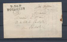 1816 lettre p34p d'occasion  Trets