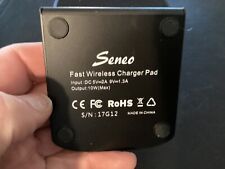 Seneo Fast Wireless Cell Phone Charging Pad Stand, used for sale  Shipping to South Africa