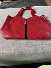 Red large handbag for sale  EVESHAM