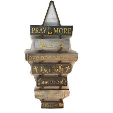 Wood sign pray for sale  Tulsa