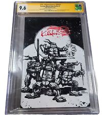 TMNT #1 Torpedo Comics Myst Box Edition B&W CGC 9.6 Firmado Esbozado Eastman segunda mano  Embacar hacia Argentina